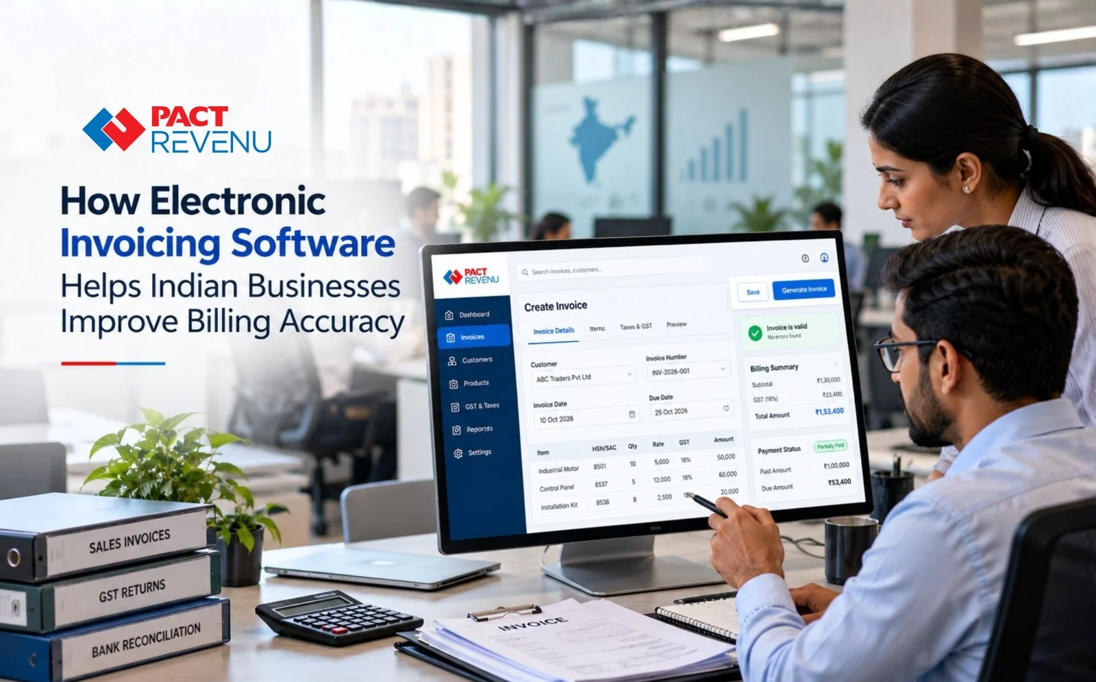 How Electronic Invoicing Software Helps Indian Businesses Improve Billing Accuracy