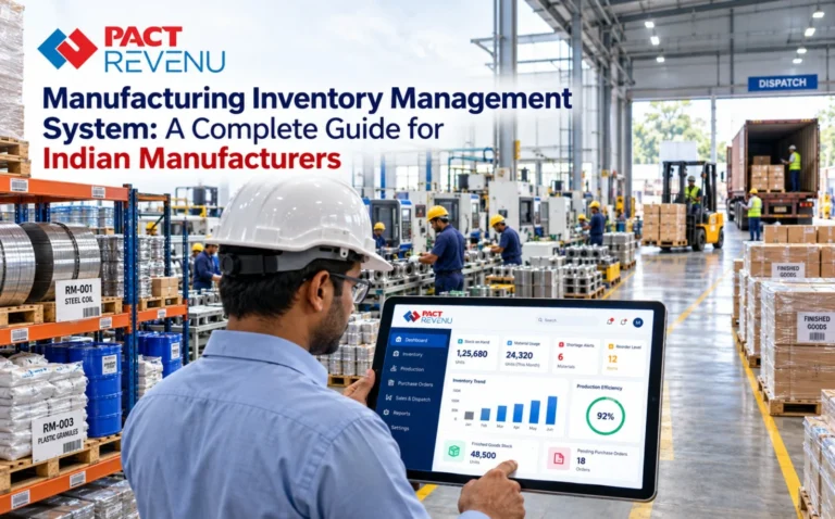 Manufacturing Inventory Management System: A Complete Guide for Indian Manufacturers