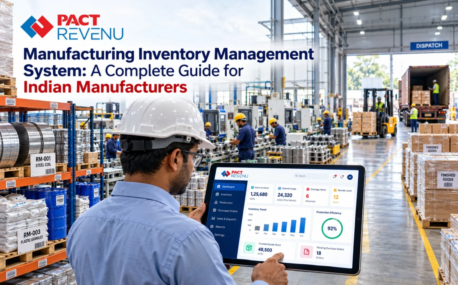 Manufacturing Inventory Management System: A Complete Guide for Indian Manufacturers