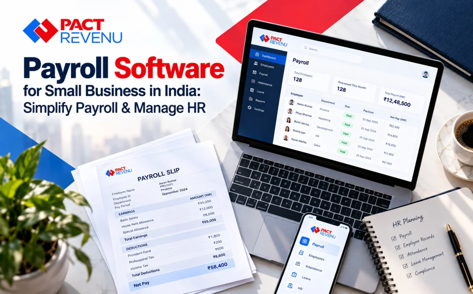 Payroll Software for Small Business in India: Simplify Payroll & Manage HR